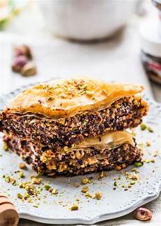Baklawa With Chocolate