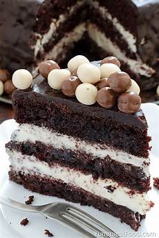 Cake With Cacao Cream Filling