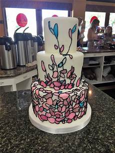 Cocoa Sauce Mosaic Cake