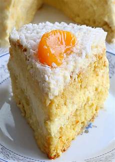 Coconut Cake With Orange