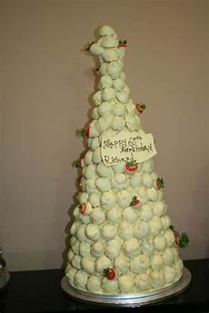 Dark Profiterole Cake