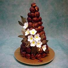 Dark Profiterole Cake