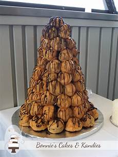 Dark Profiterole Cake