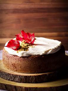 Filled Chocolate Sauce Mosaic Marble Cake