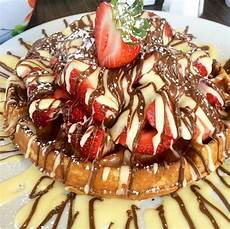 Strawberry Chocolate Waffle
