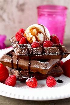 Strawberry Chocolate Waffle
