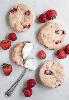 Strawberry Creamed Biscuit