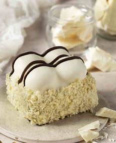 White Profiterole Cake